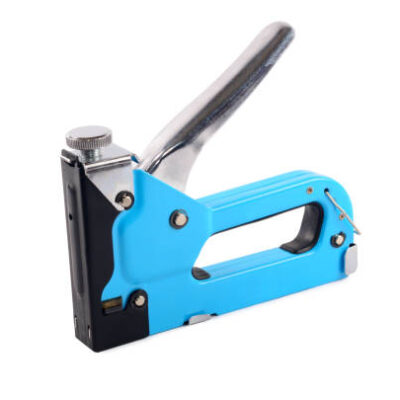 The furniture stapler isolated on white background