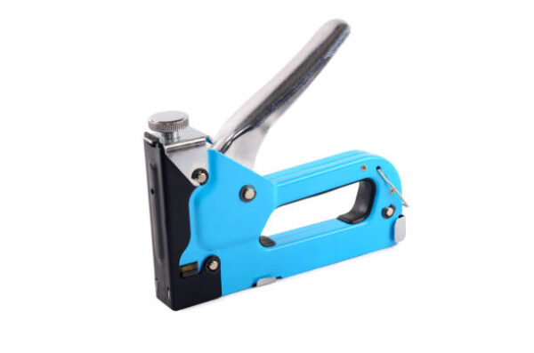 The furniture stapler isolated on white background