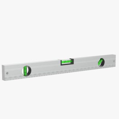 3d rendering illustration of a spirit level